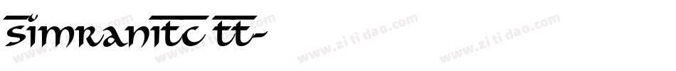 SimranITC TT字体转换